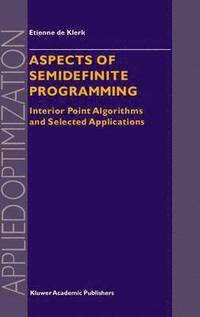 bokomslag Aspects of Semidefinite Programming