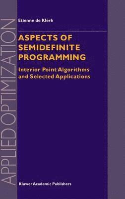 Aspects of Semidefinite Programming 1