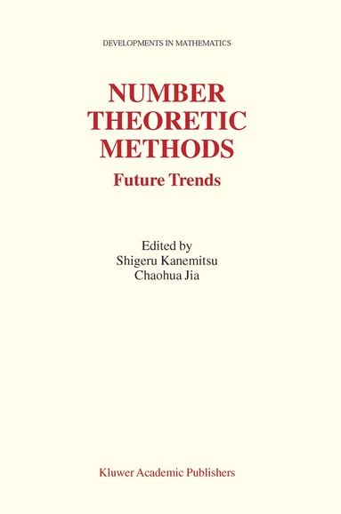 bokomslag Number Theoretic Methods