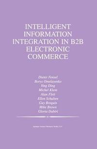 bokomslag Intelligent Information Integration in B2B Electronic Commerce