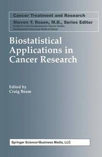 bokomslag Biostatistical Applications in Cancer Research