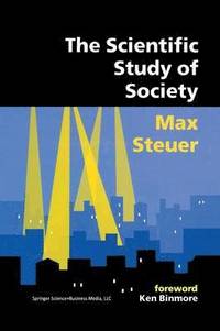 bokomslag The Scientific Study of Society