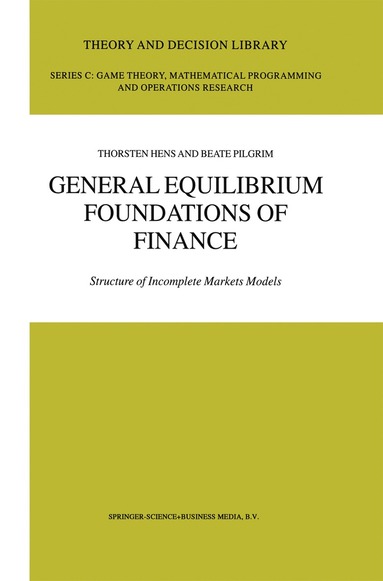 bokomslag General Equilibrium Foundations of Finance