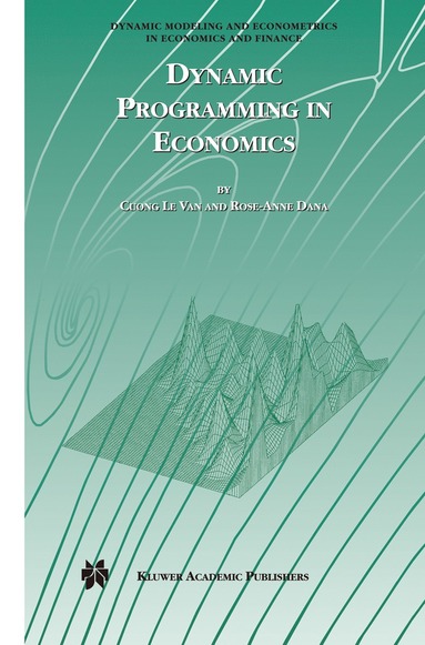 bokomslag Dynamic Programming in Economics