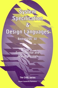 bokomslag System Specification & Design Languages