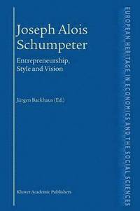 bokomslag Joseph Alois Schumpeter