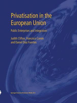 Judith Clifton, Francisco Comín, Daniel Díaz Fuentes, Dr Clifton, Judith, Francisco Comin - Privatisation in the European Union, Häftad