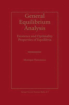 bokomslag General Equilibrium Analysis