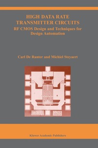 bokomslag High Data Rate Transmitter Circuits