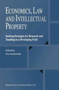 bokomslag Economics, Law and Intellectual Property