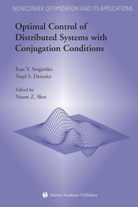 bokomslag Optimal Control of Distributed Systems with Conjugation Conditions