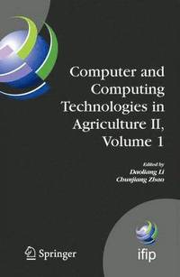 bokomslag Computer and Computing Technologies in Agriculture II, Volume 1