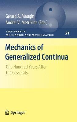 bokomslag Mechanics of Generalized Continua