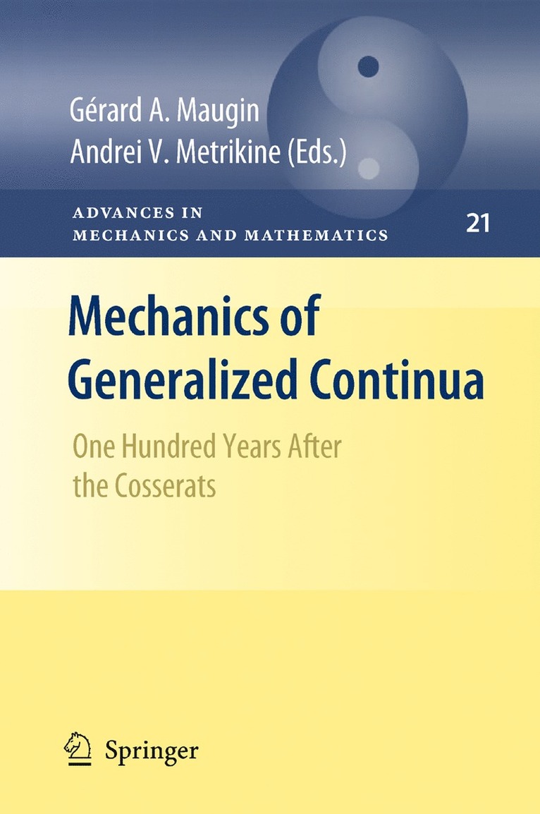 Mechanics of Generalized Continua 1