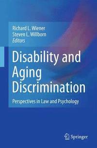 bokomslag Disability and Aging Discrimination