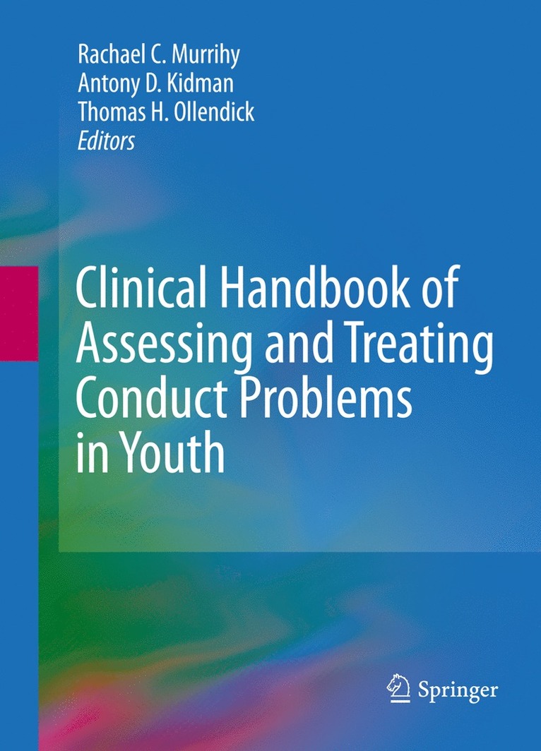 Clinical Handbook of Assessing and Treating Conduct Problems in Youth