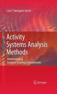 bokomslag Activity Systems Analysis Methods