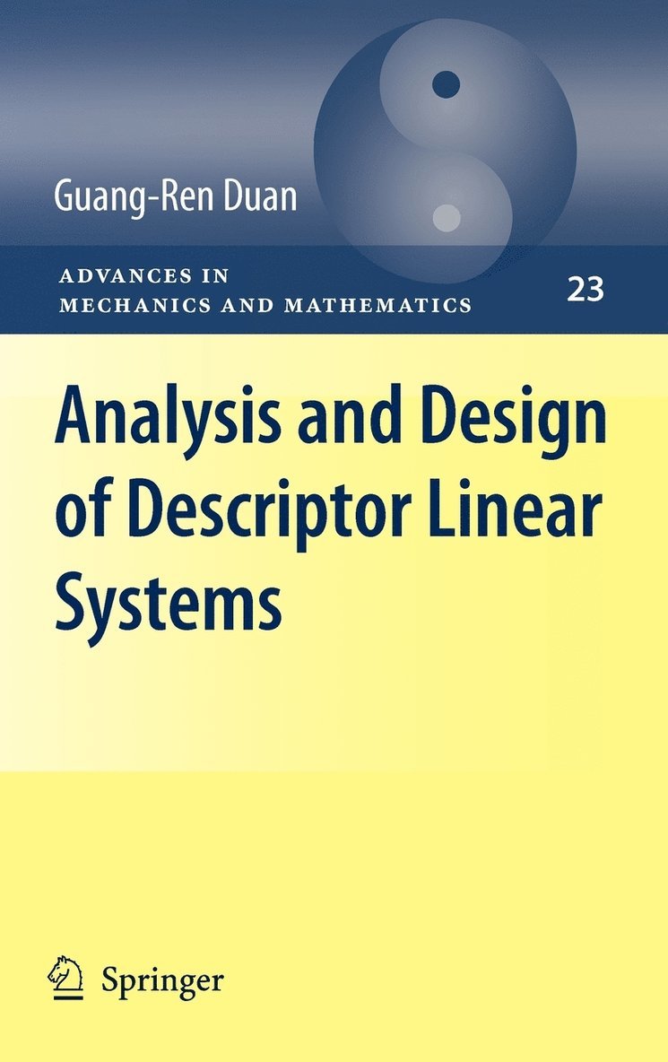 Analysis and Design of Descriptor Linear Systems 1