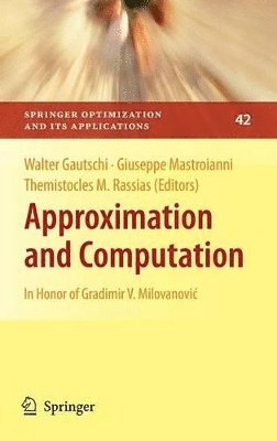 Approximation and Computation 1