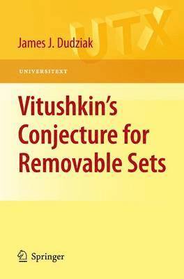bokomslag Vitushkin's Conjecture for Removable Sets