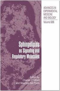 bokomslag Sphingolipids as Signaling and Regulatory Molecules
