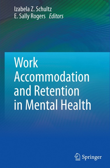 bokomslag Work Accommodation and Retention in Mental Health