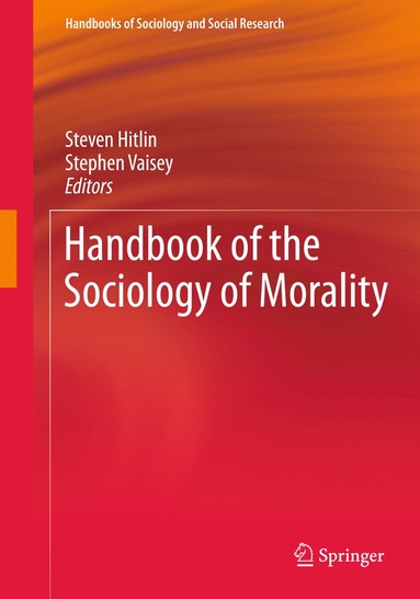 bokomslag Handbook of the Sociology of Morality