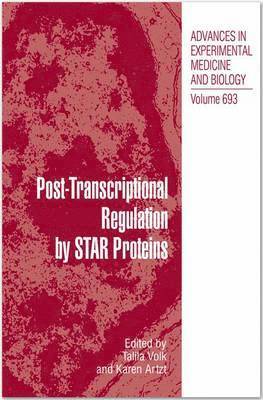 Talila Volk, Karen Artzt - Post‑Transcriptional Regulation by STAR Proteins, Inbunden