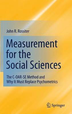 Measurement for the Social Sciences 1