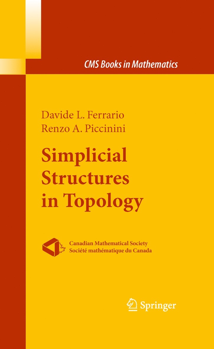 Davide L. Ferrario, Renzo A. Piccinini, Davide L Ferrario, Renzo A Piccinini - Simplicial Structures in Topology, Inbunden