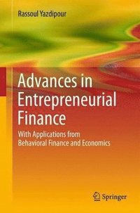 bokomslag Advances in Entrepreneurial Finance