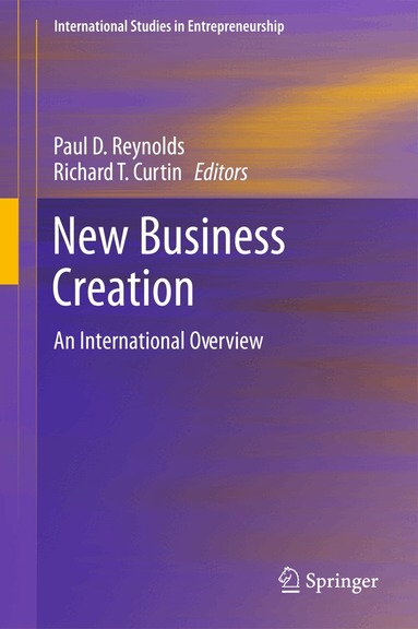 Paul D Reynolds, Richard T. Curtin - New Business Creation, Inbunden