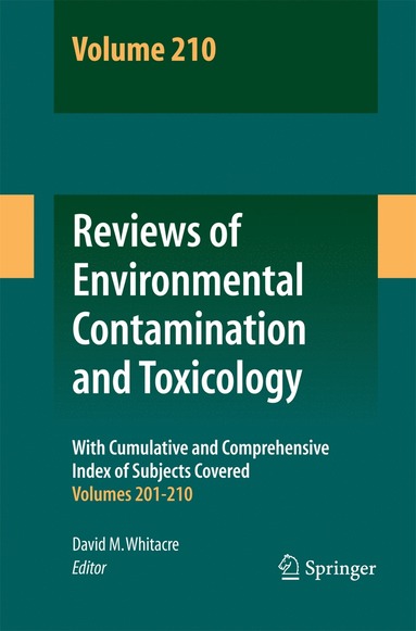 bokomslag Reviews of Environmental Contamination and Toxicology Volume 210