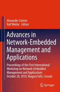 bokomslag Advances in Network-Embedded Management and Applications