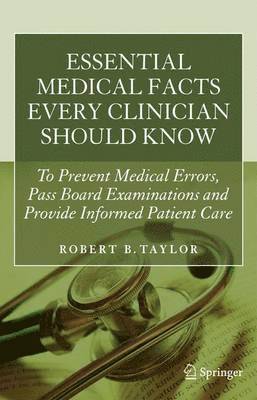 bokomslag Essential Medical Facts Every Clinician Should Know