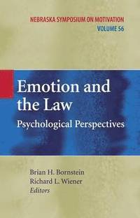 bokomslag Emotion and the Law
