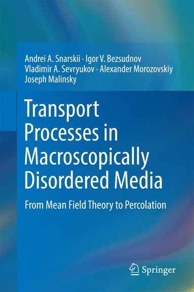 bokomslag Transport Processes in Macroscopically Disordered Media