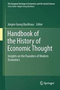 bokomslag Handbook of the History of Economic Thought