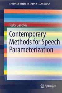 bokomslag Contemporary Methods for Speech Parameterization
