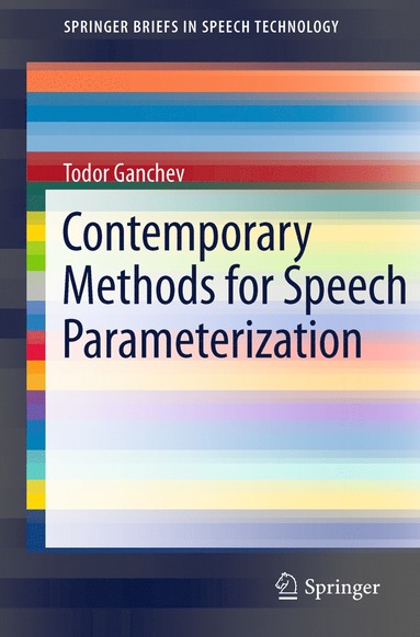 bokomslag Contemporary Methods for Speech Parameterization