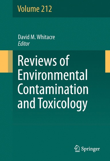 bokomslag Reviews of Environmental Contamination and Toxicology Volume 212