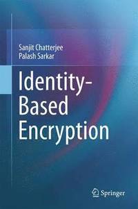 bokomslag Identity-Based Encryption