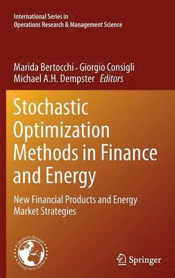 bokomslag Stochastic Optimization Methods in Finance and Energy