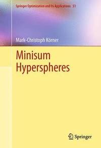 bokomslag Minisum Hyperspheres