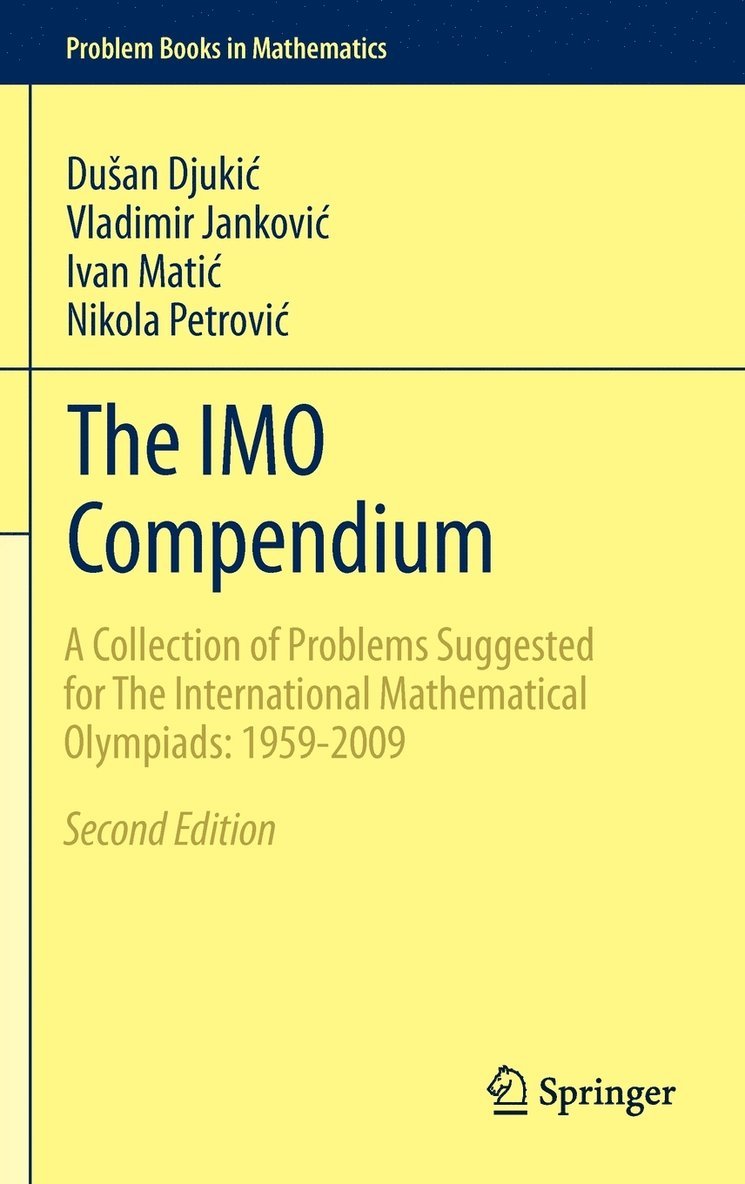Dušan Djukić, Vladimir Janković, Ivan Matić, Nikola Petrović, Dusan Djukic, Vladimir Jankovic, Ivan Matic, Nikola Petrovic, Duan Djukic - IMO Compendium, Inbunden