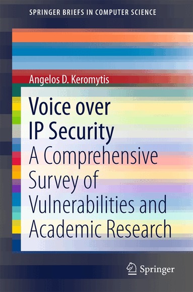 Angelos D. Keromytis - Voice over IP Security, Häftad