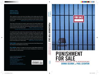 Donna Selman, Paul Leighton - Punishment for Sale, Inbunden