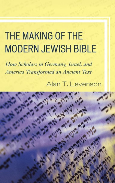 bokomslag Making of the Modern Jewish Bible