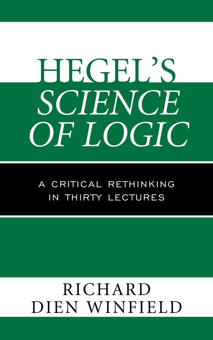 Hegel's Science of Logic 1