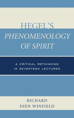 bokomslag Hegel's Phenomenology of Spirit